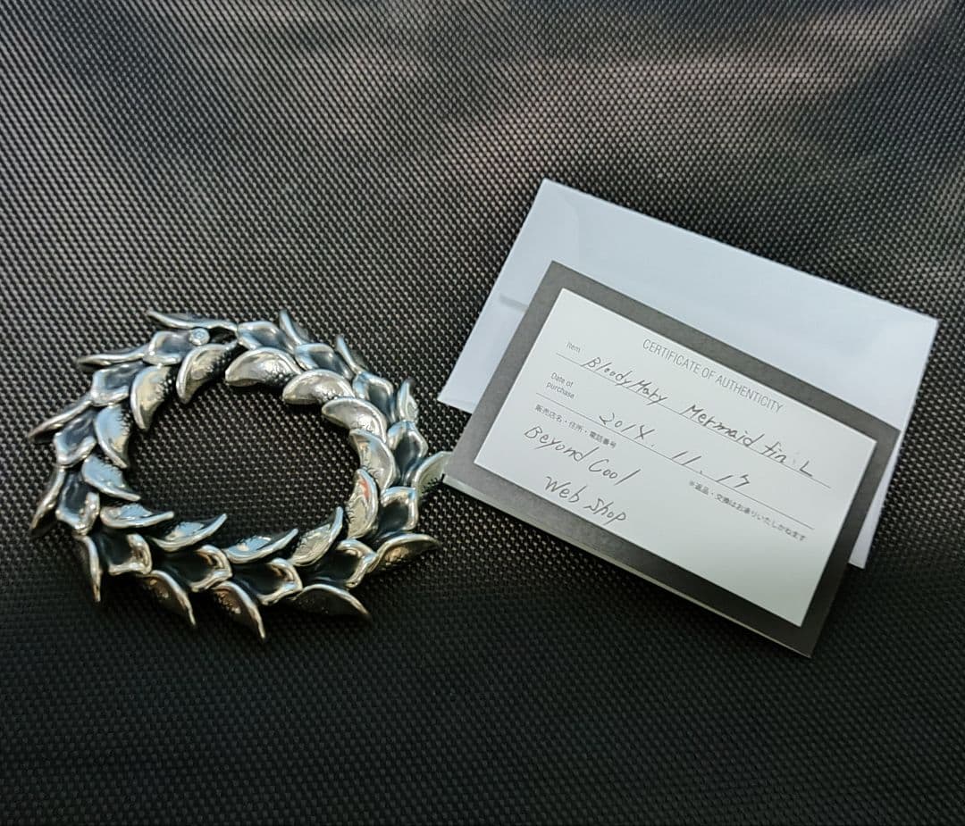 BloodyMary マーメイドフィン ブレスレット L