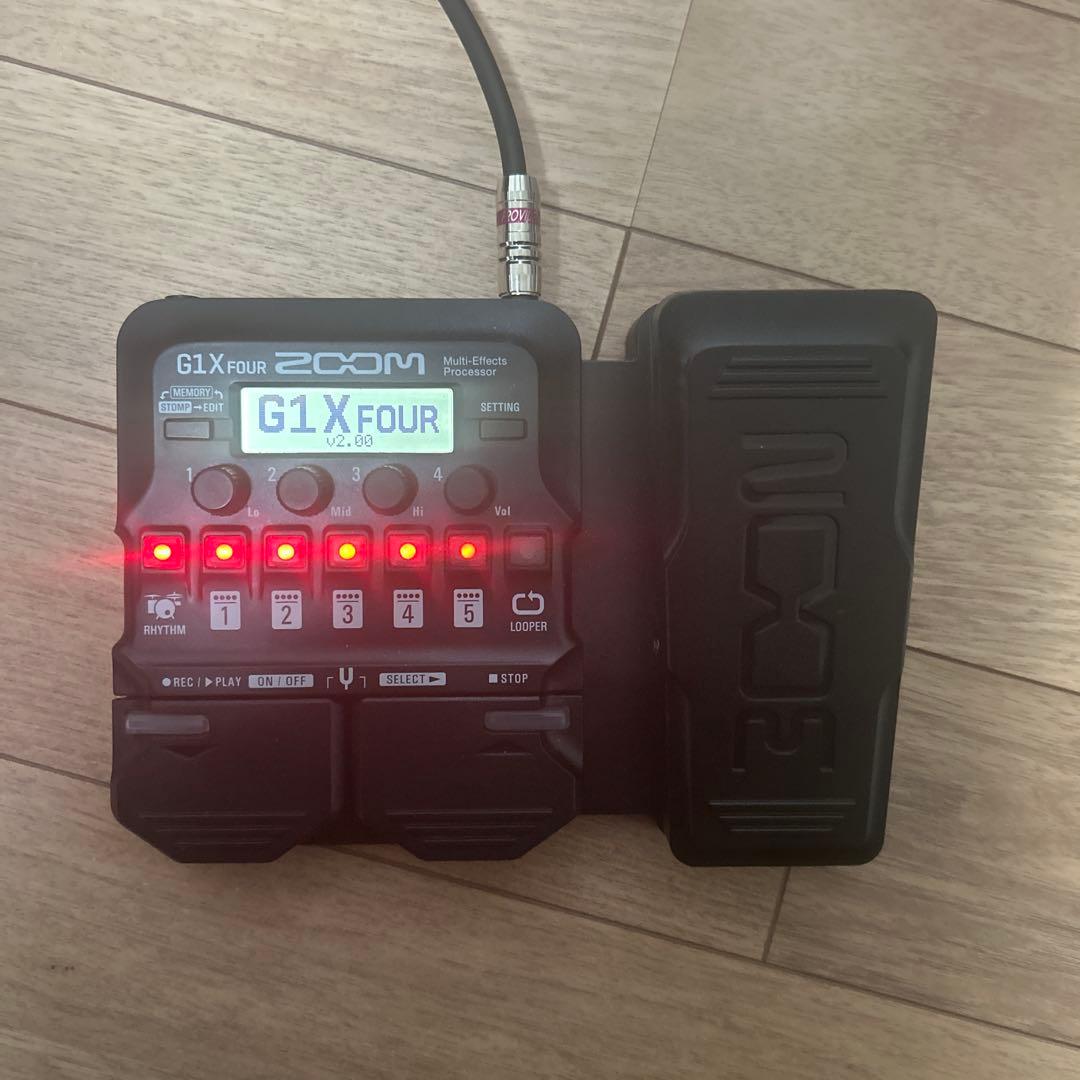 zoom g1x four マルチエフェクター