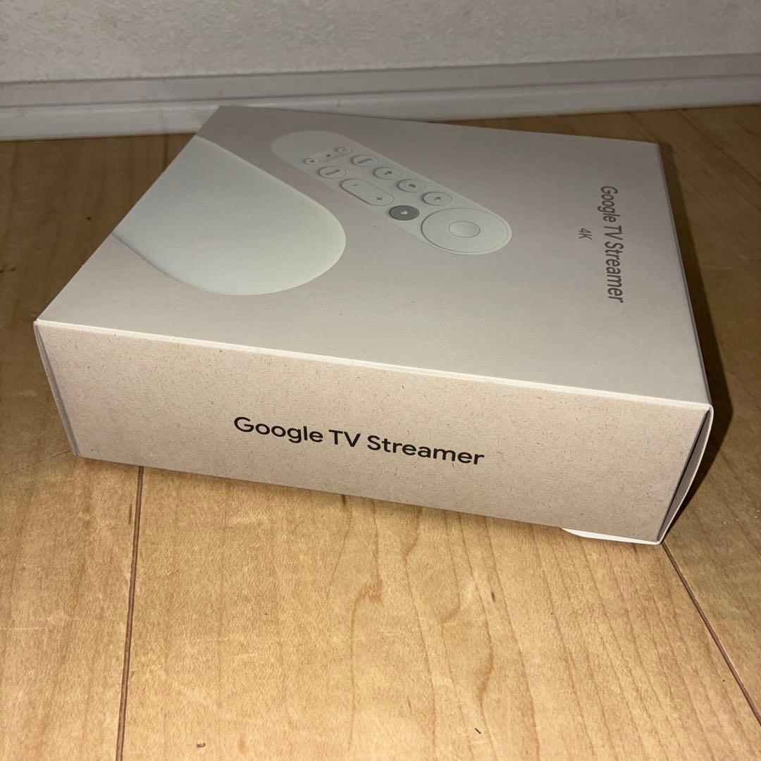 【新品未開封】Google TV Streamer 4K グーグル・新品、未使用