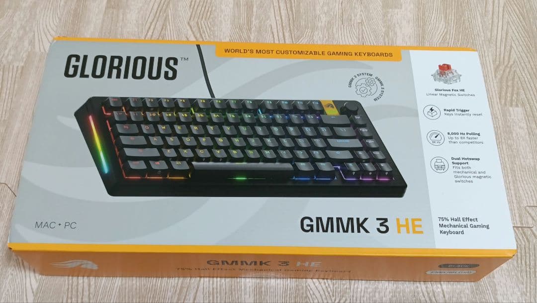 GLORIOUS GMMK 3 HE メカニカルキーボード　新品未開封品