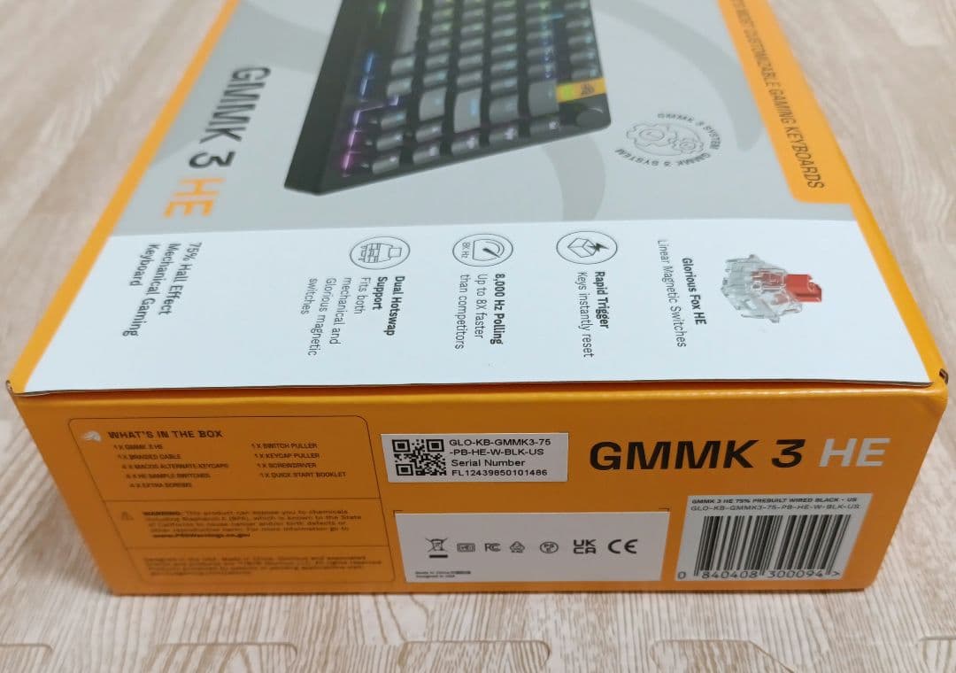 GLORIOUS GMMK 3 HE メカニカルキーボード　新品未開封品