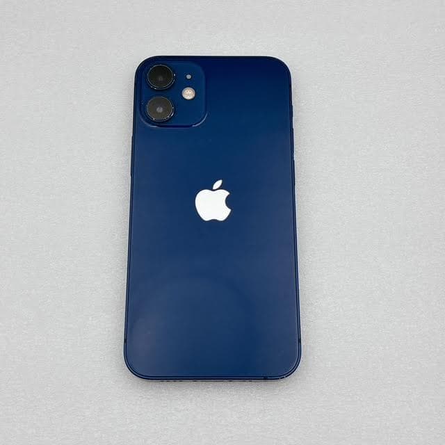 【美品】Apple iPhone12 mini ブルー SIMフリー 128GB