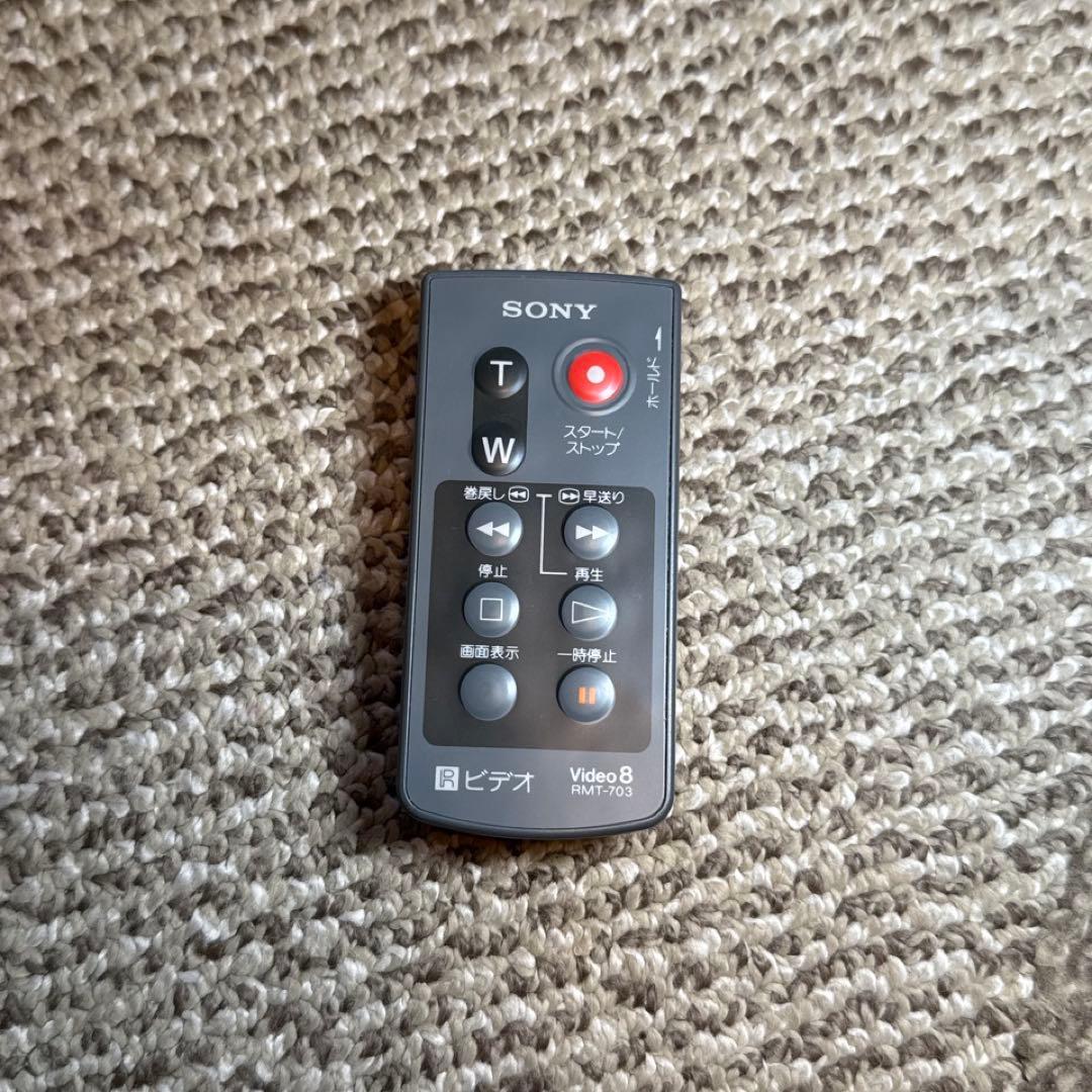 美品・動作良好 VideoHi8ソニーCCD-TR2 高画質8ミリビデオカメラ