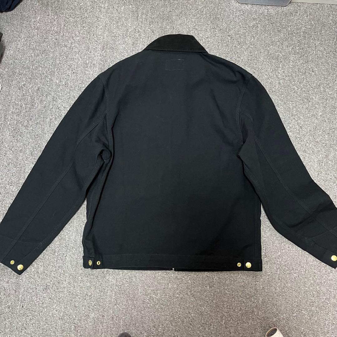ニ*メ様 定価3.7万Carhartt Detroit Jacket Black