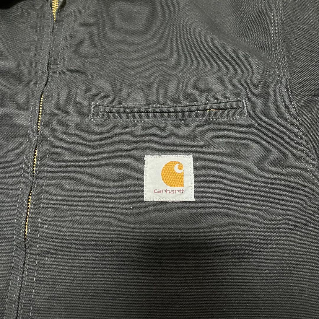 ニ*メ様 定価3.7万Carhartt Detroit Jacket Black