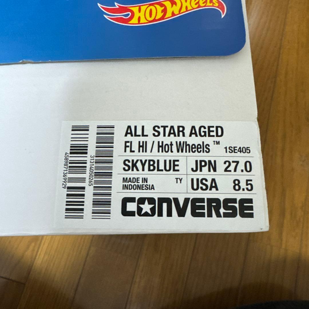 CONVERSE hot wheels ホットウィール
