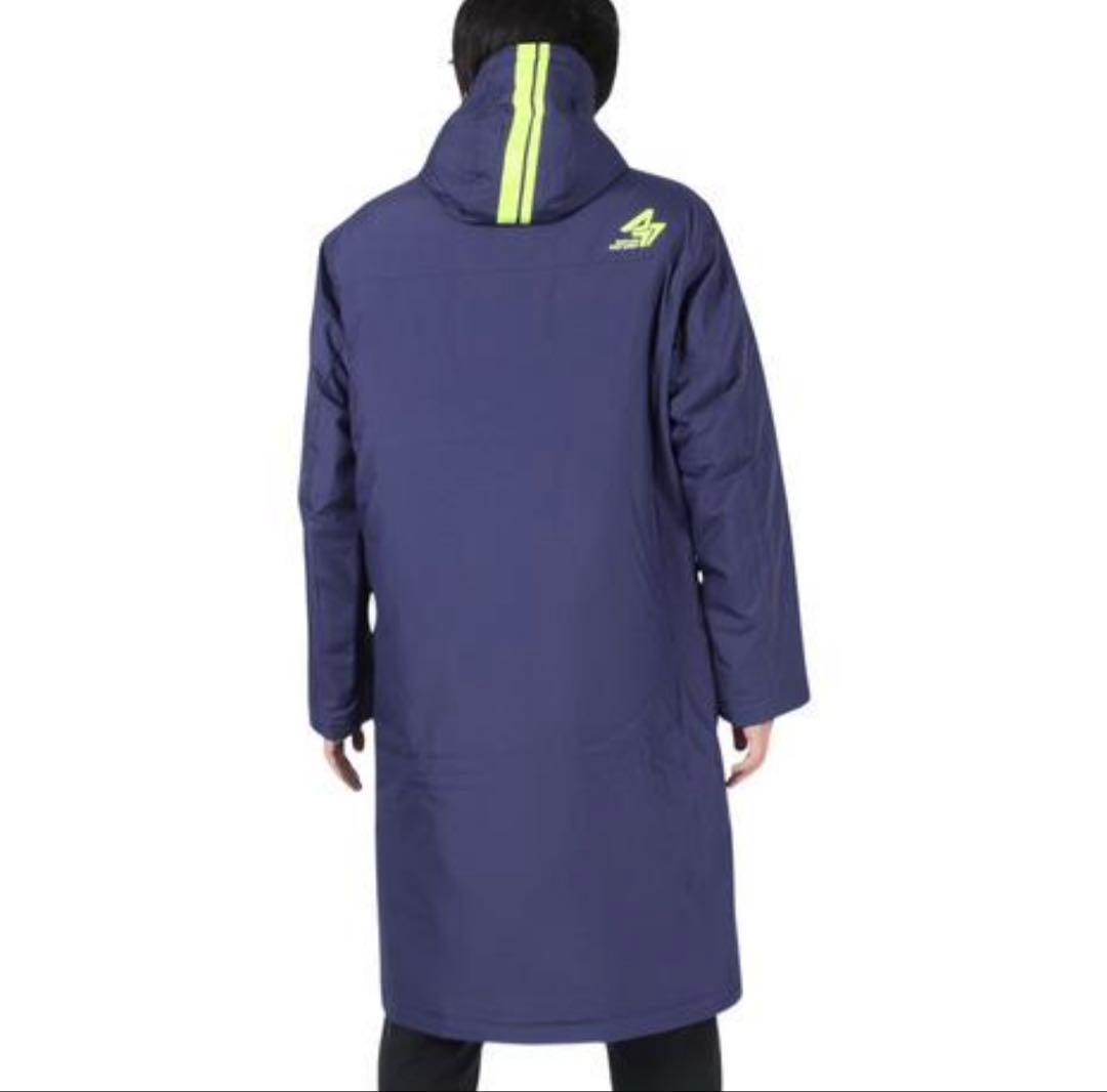 新品タグ付き　アシックス　ASICS 中わたロングコート ベンチコート　Lサイズ