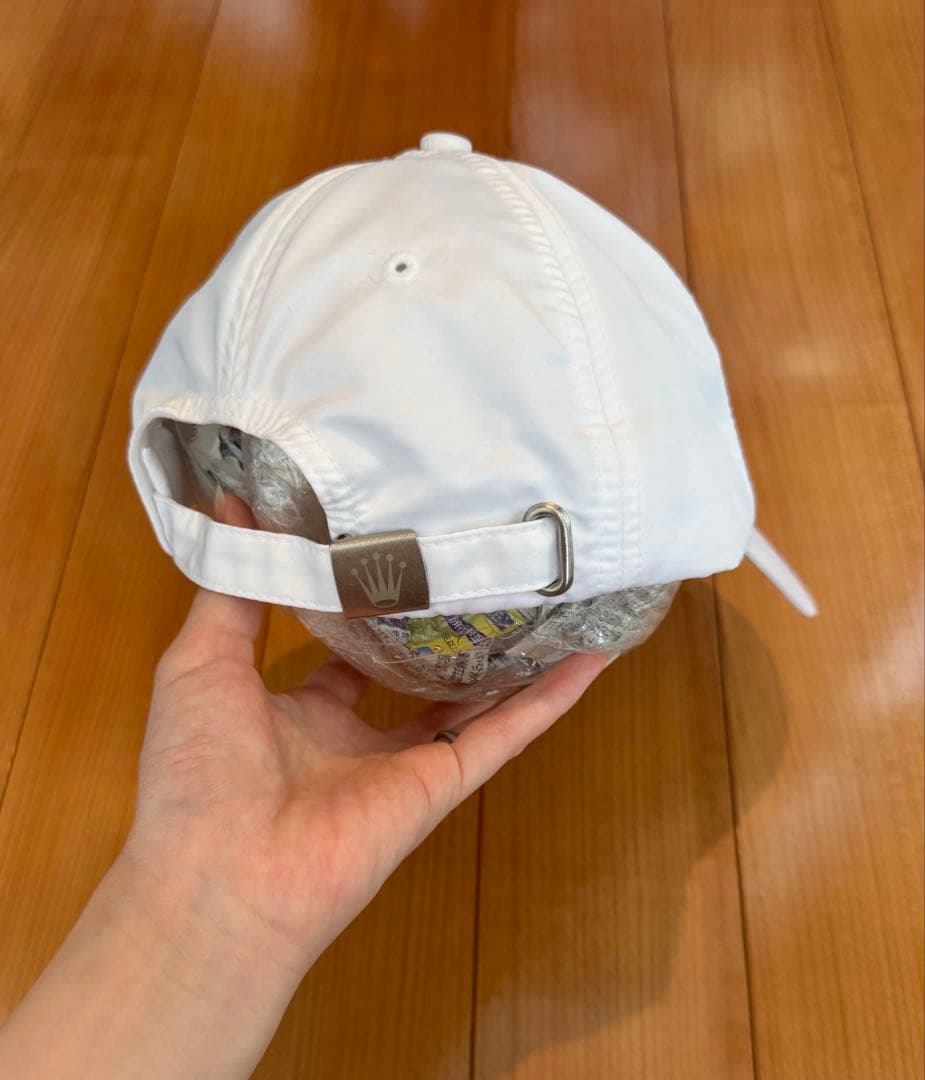 ロレックス 【非売品】 【新品美品】キャップ 帽子 白色