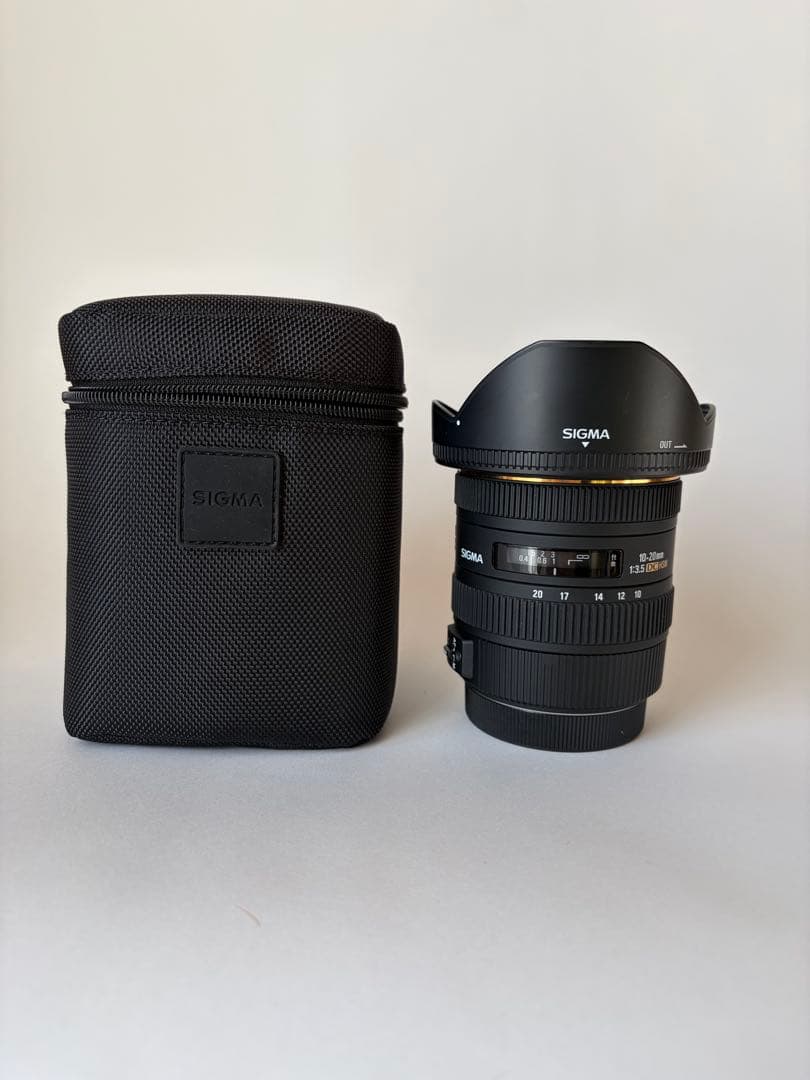 SIGMA 広角レンズ 10-20mm F3.5 キャノン用 APS-C専用