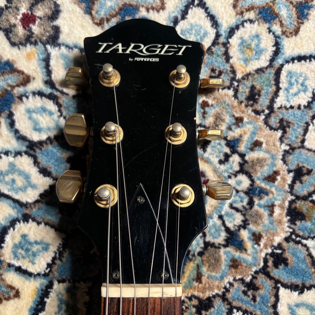 TARGET FERNANDES エレキギター モッキンバード ピンク hide