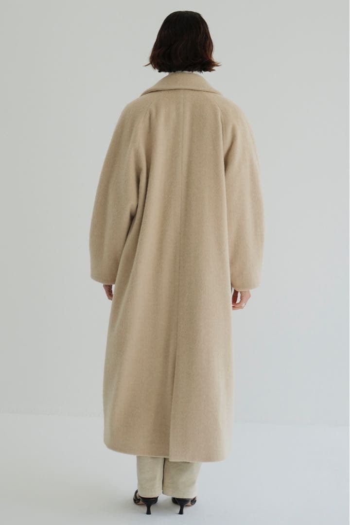 ジャケット・アウター CLANE DOUBLE WOOL LONG COAT