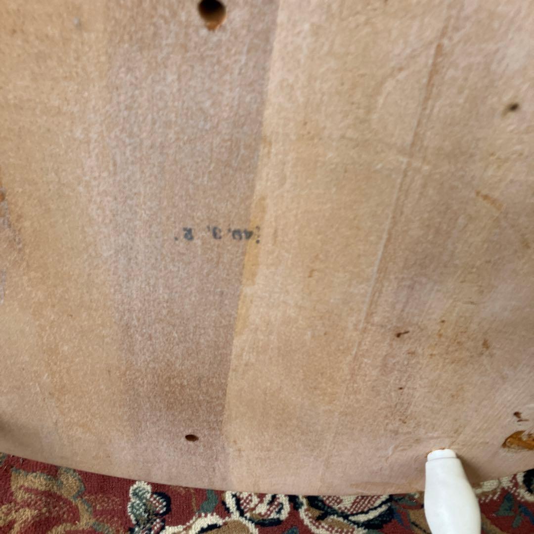 昭和レトロ 飛騨産業 キツツキ 木製 ロッキングチェア アームチェア ホワイト