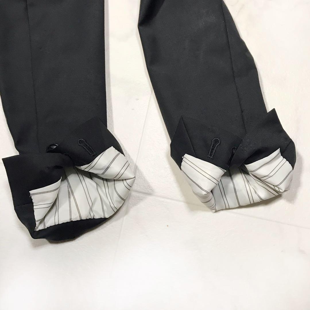 美品＊セオリーリュクスEXECUTIVEテーラードジャケットパンツスーツ 黒 M