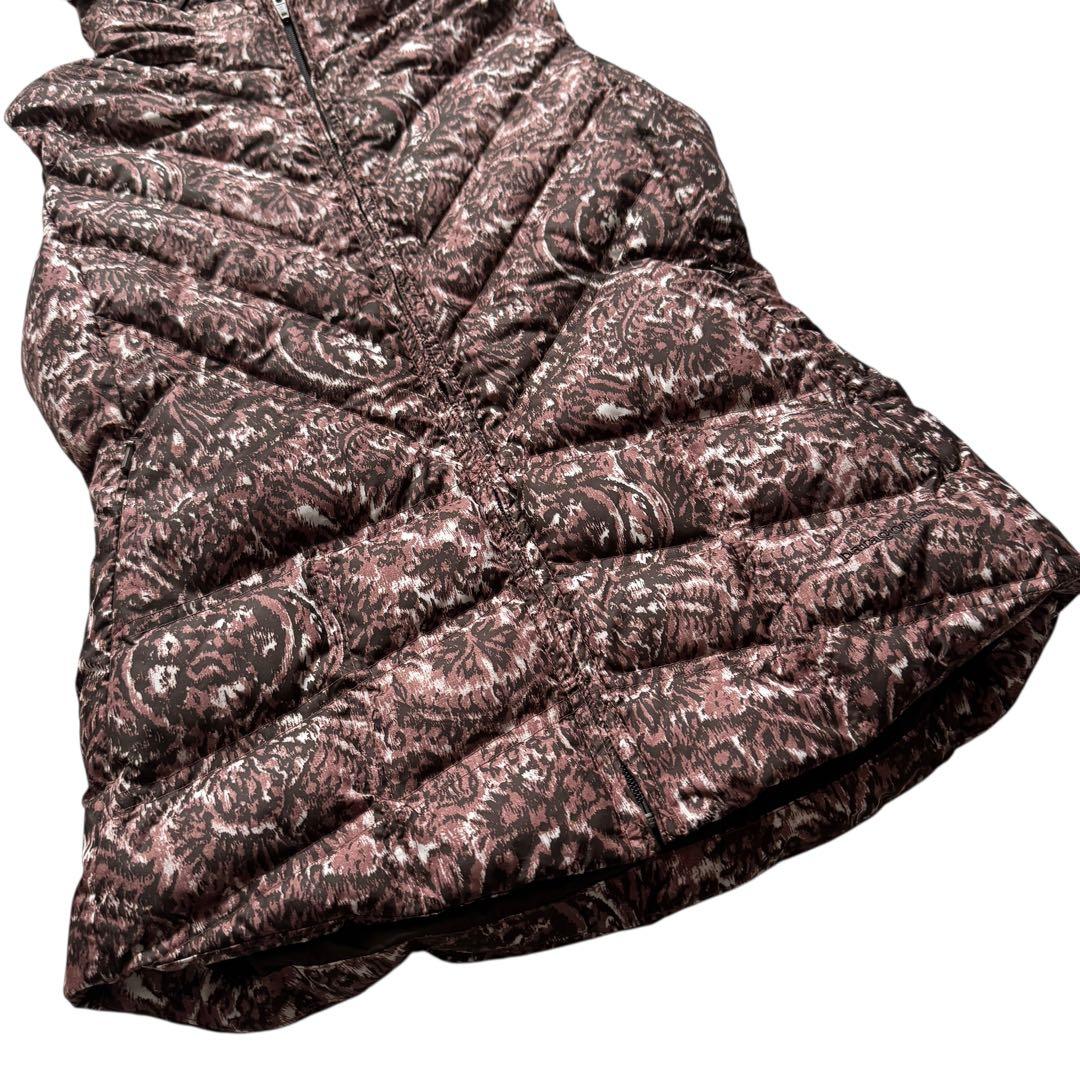 美品　パタゴニア ペイズリー柄 ダウンベスト XS