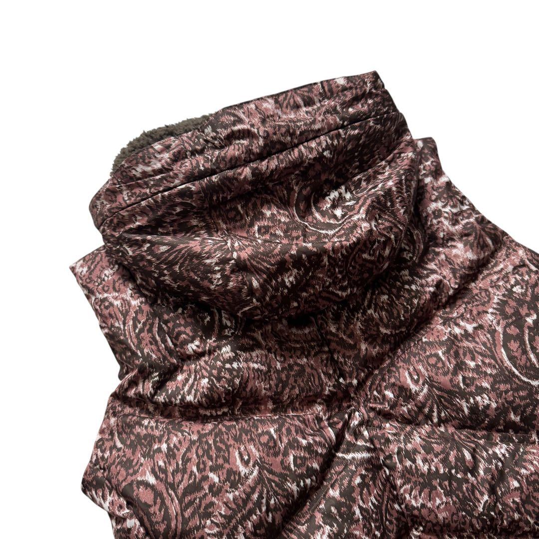 美品　パタゴニア ペイズリー柄 ダウンベスト XS