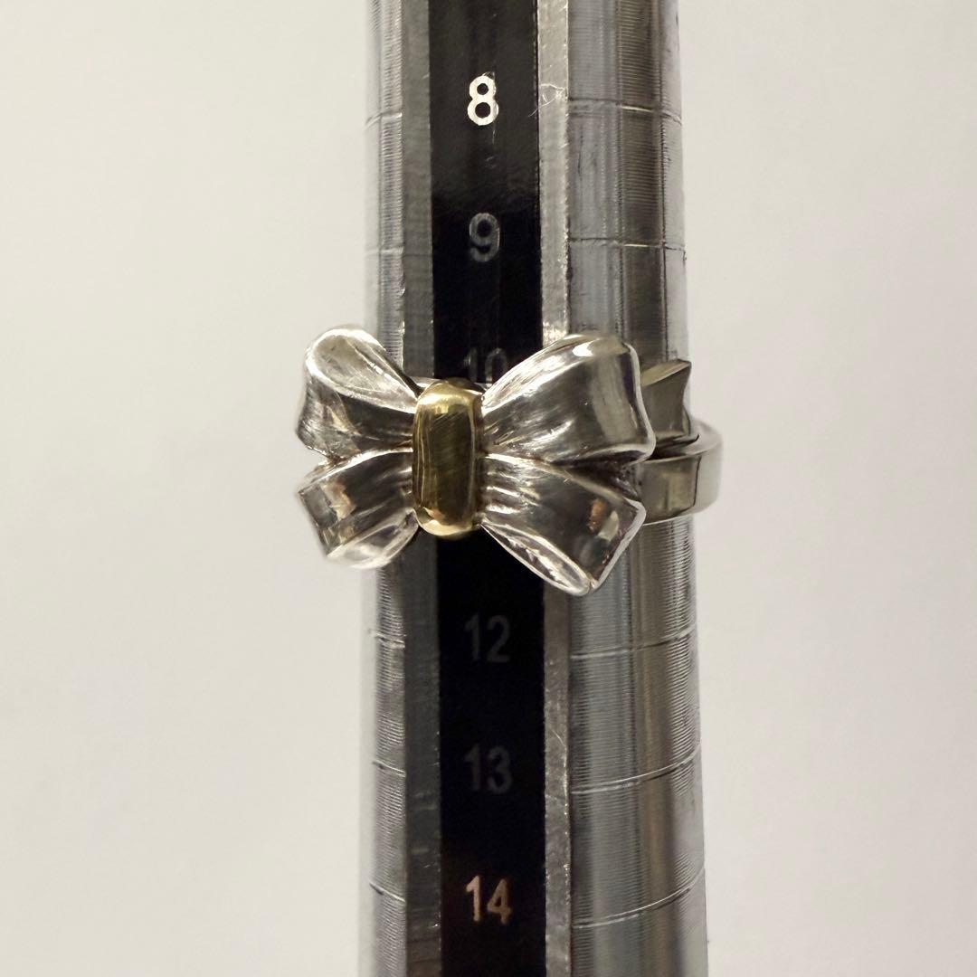 TIFFANY＆Co. リボンリング　コンビ