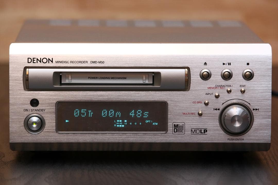 DENON DMD-M50 MDデッキ　MDプレイヤー/レコーダー　 完動品