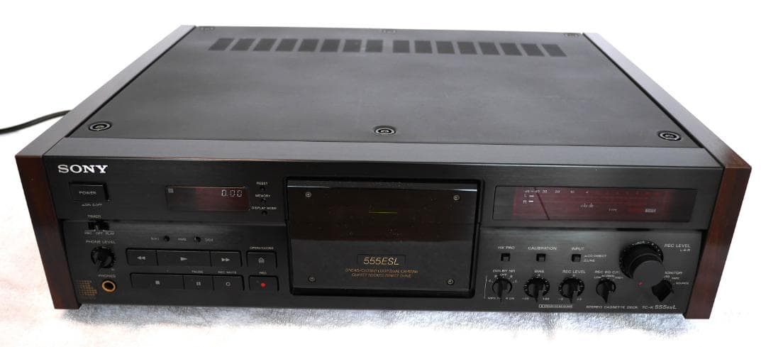 美品★SONY TC-K555ESL ソニー 高音質・高級ステレオカセットデッキ