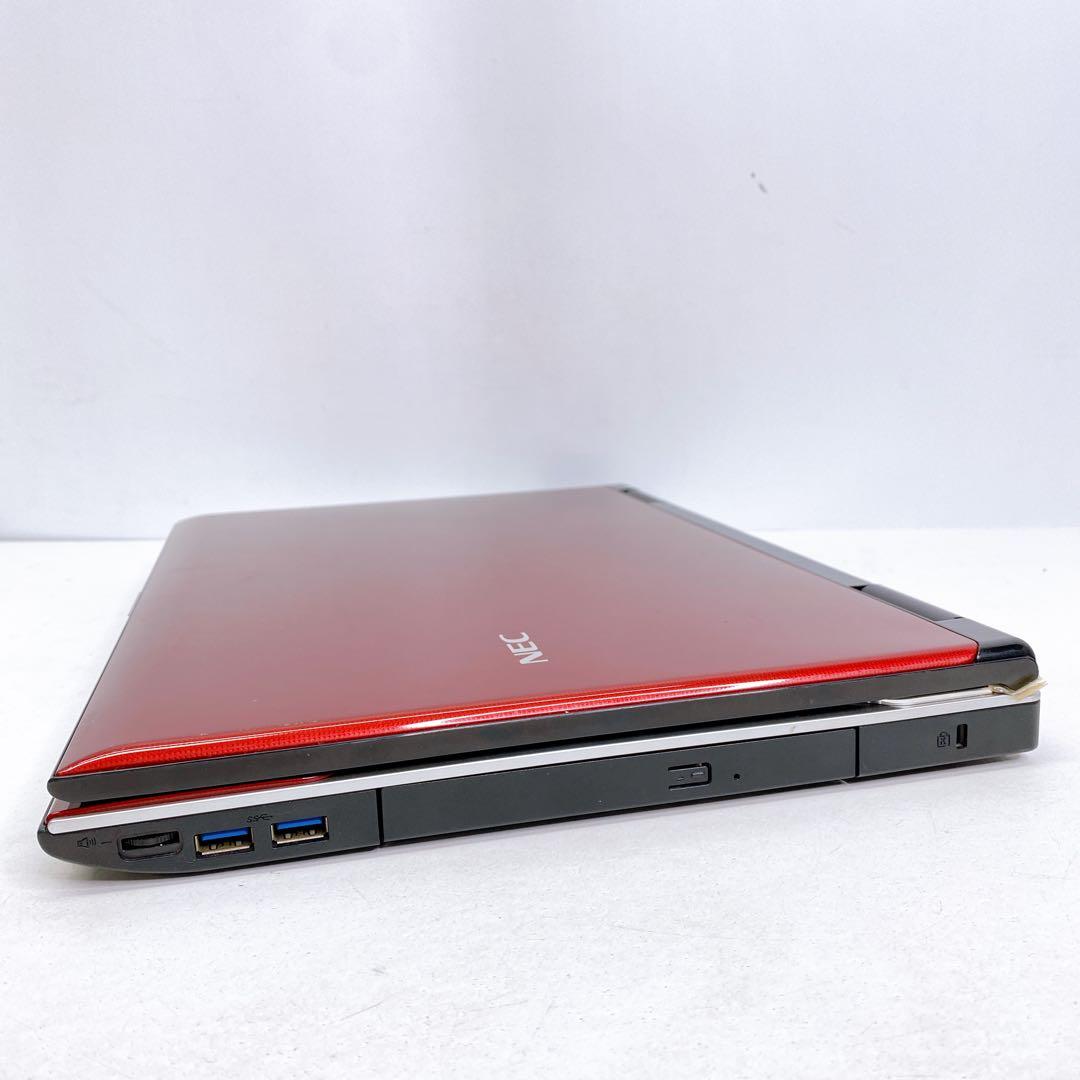NEC Core i7 レッド ノートPC 15.6インチ A105