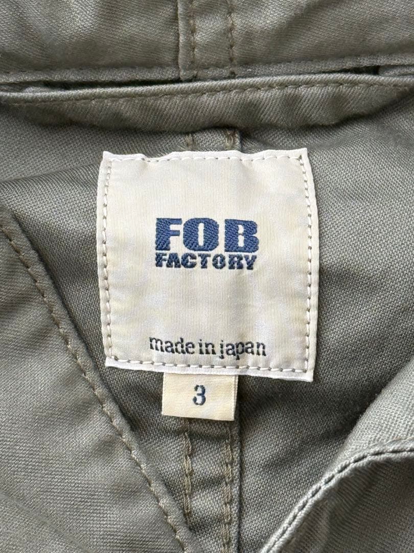 FOBファクトリー F2402 M-51 パーカー シェル モッズコート