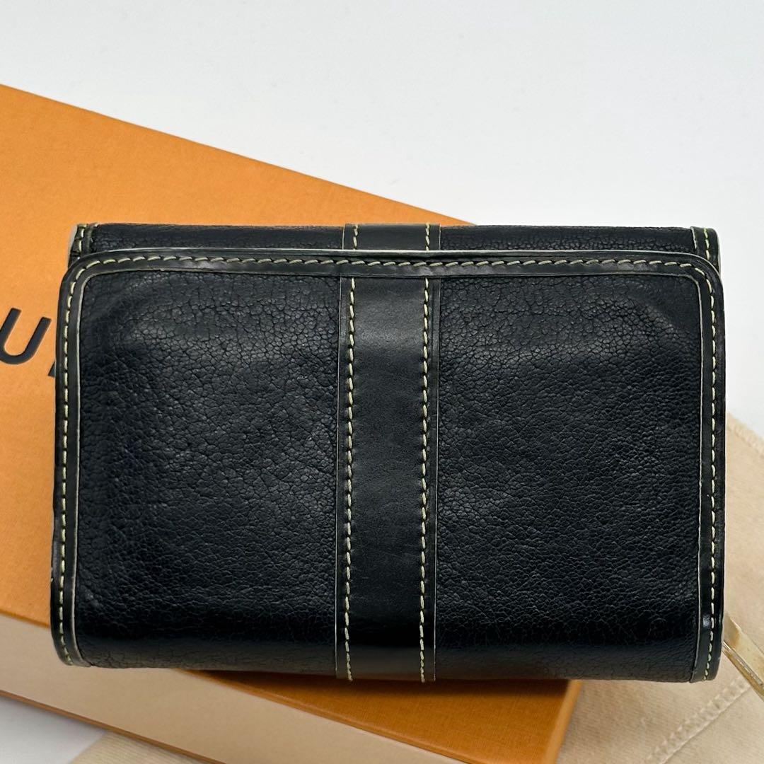 【激レア】ルイヴィトン ポルトフォイユ ソンプテュ 三つ折り コンパクト スハリ