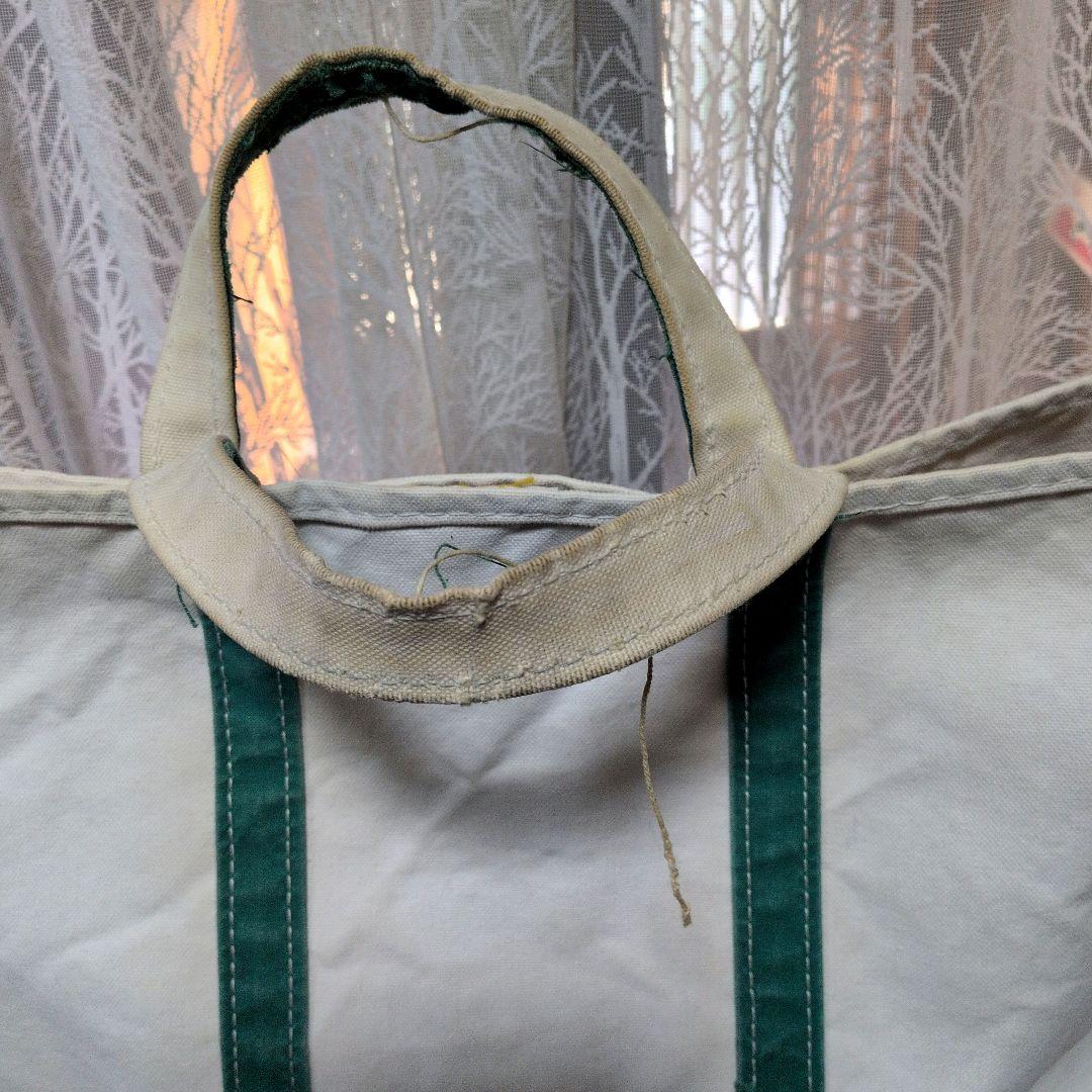 年末限定値下げビンテージ80年代2色タグLLビーンボート＆トートラージサイズ