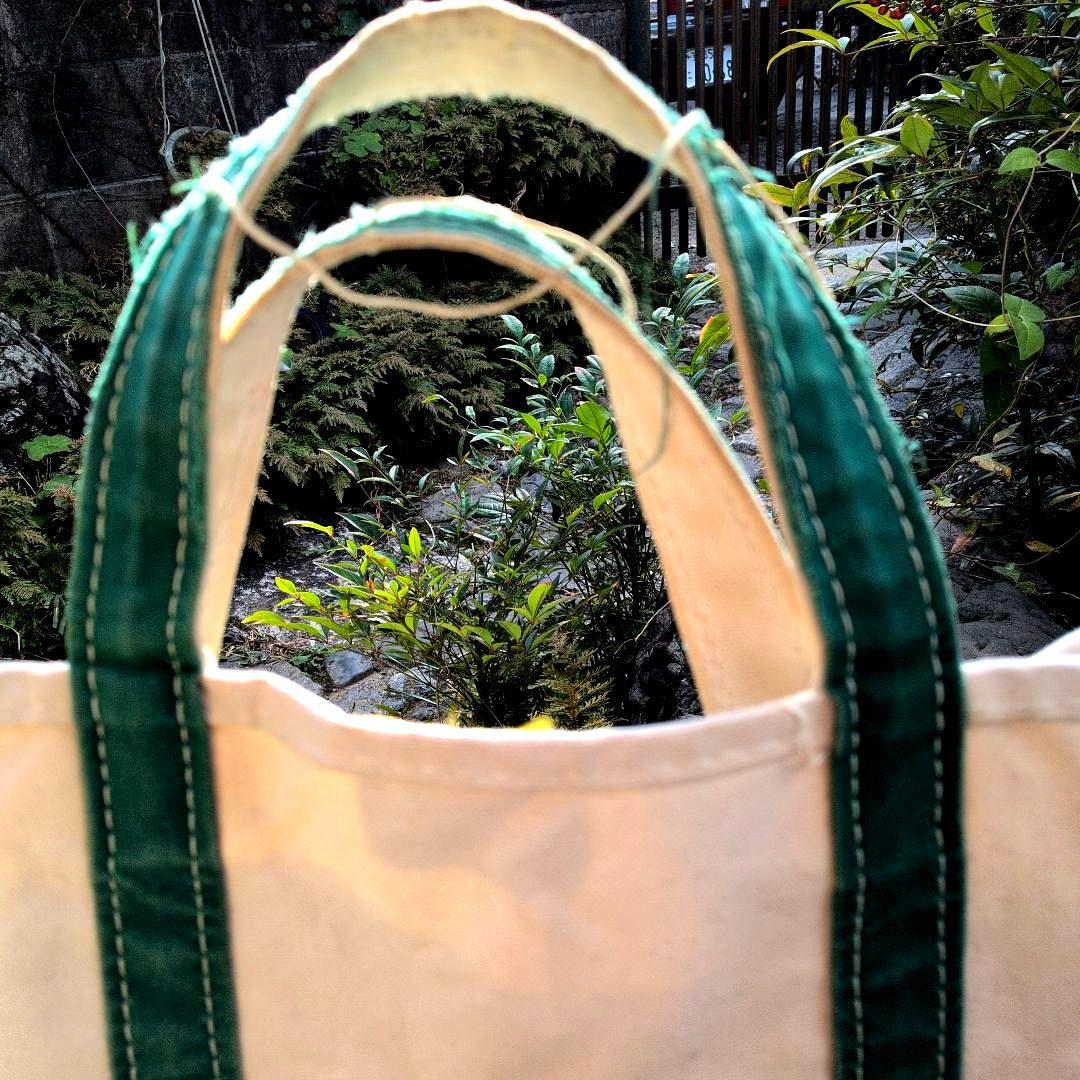 年末限定値下げビンテージ80年代2色タグLLビーンボート＆トートラージサイズ