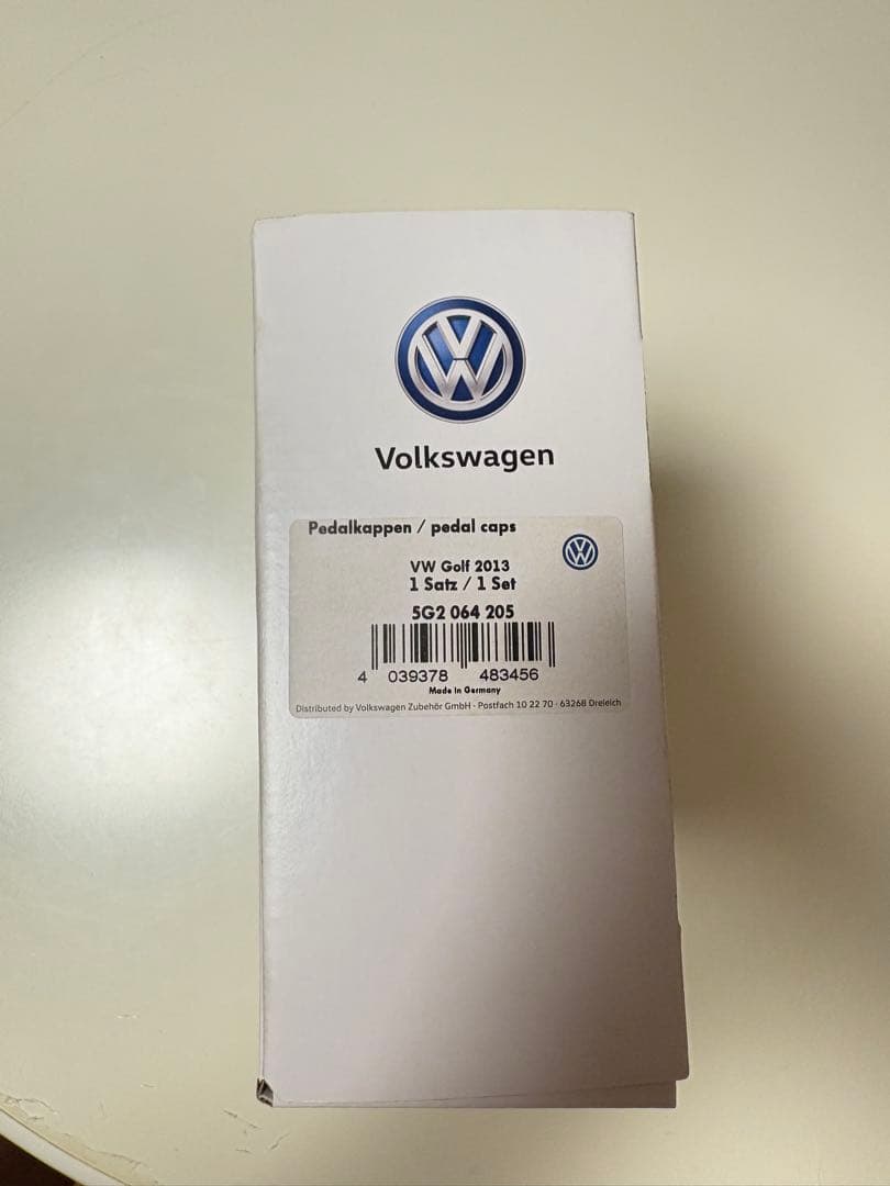 Volkswagen純正　ペダルカバーセット