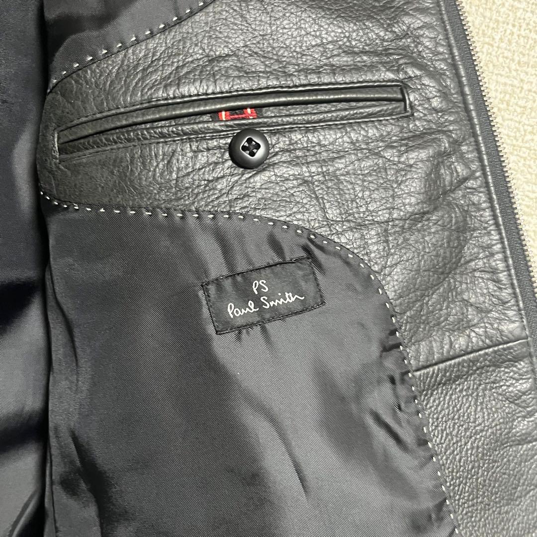 ポールスミス　Paul Smithレザージャケット　ライダース　本革　シングル