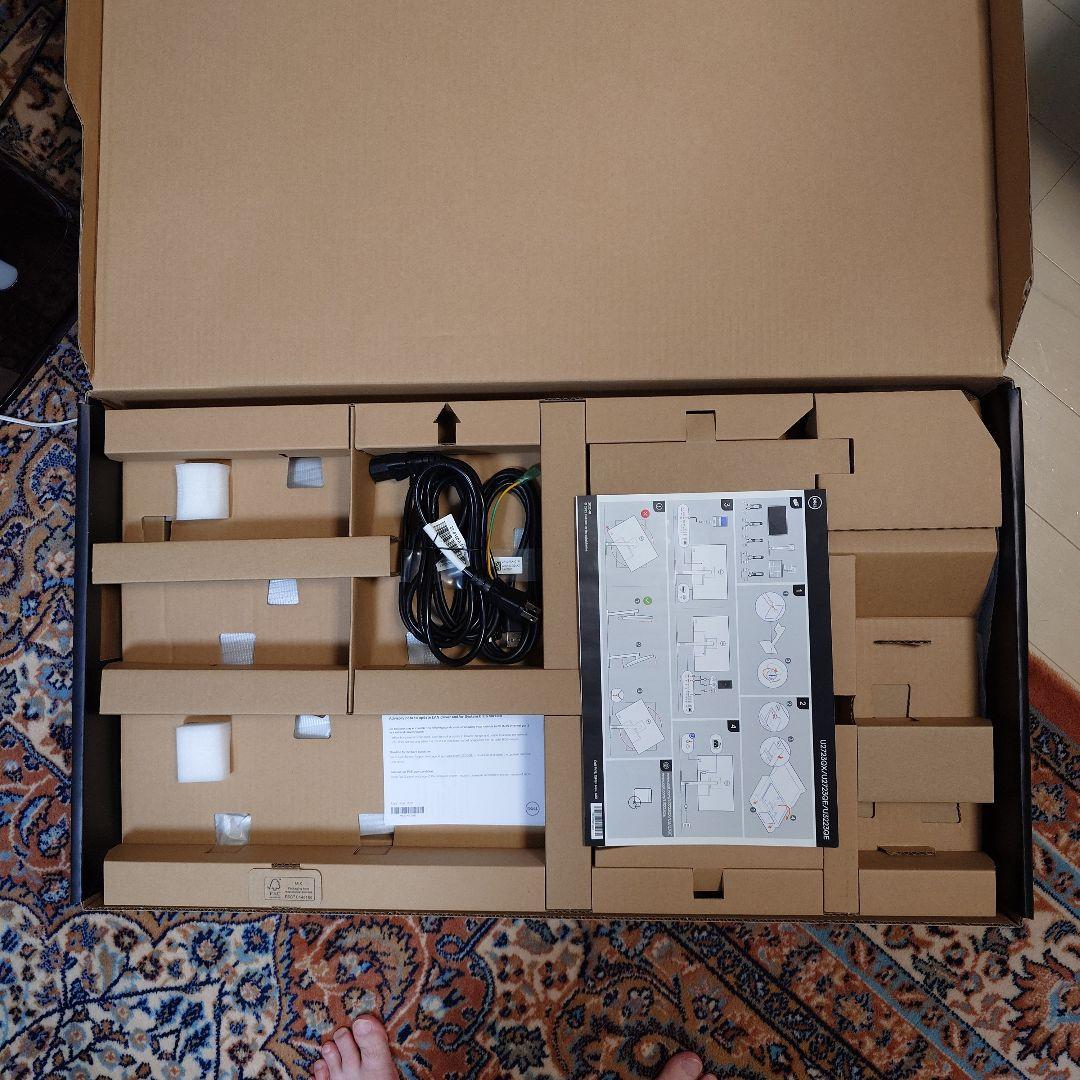 DELL 27インチ 4Kディスプレイ U2723QE 備品完備