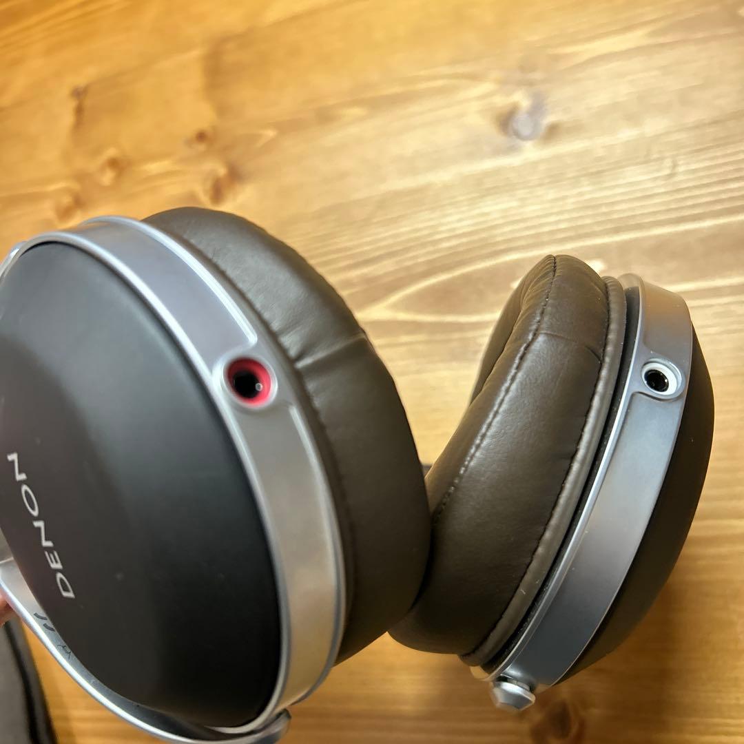 【美品】DENON デノン AH-D5200 ヘッドホン　動作確認済みd5200