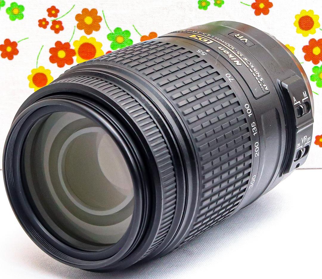 美品 超望遠レンズ！☆Nikon AF-S 55-300mm☆手振れ補正付き