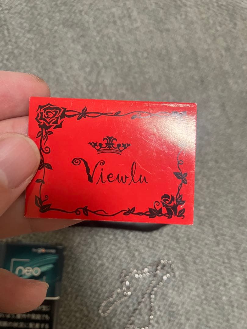 Viewlu ヴュール スリーピングビューティ シルバーネックレス　ユニセックス