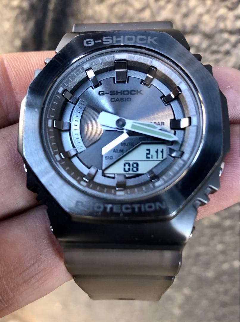 CASIO G-SHOCK メタルベゼル GM-S2100MF-1AJF