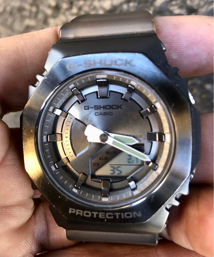 CASIO G-SHOCK メタルベゼル GM-S2100MF-1AJF