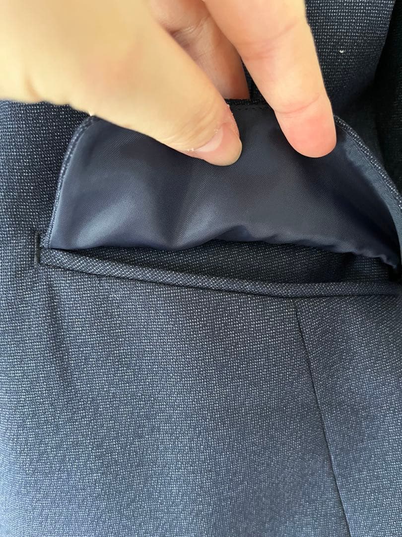 THE SUIT COMPANYネイビー ビジネススーツ パンツセット