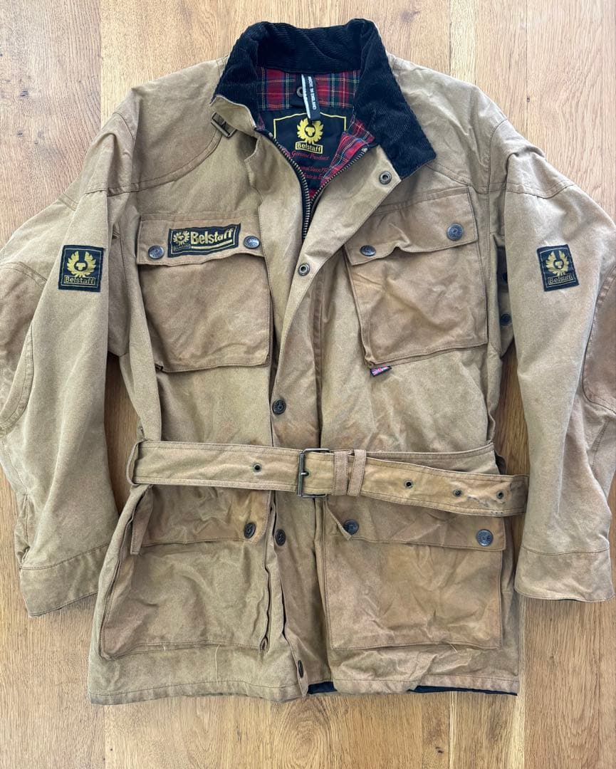 Belstaff Mサイズ ベルト付きジャケット