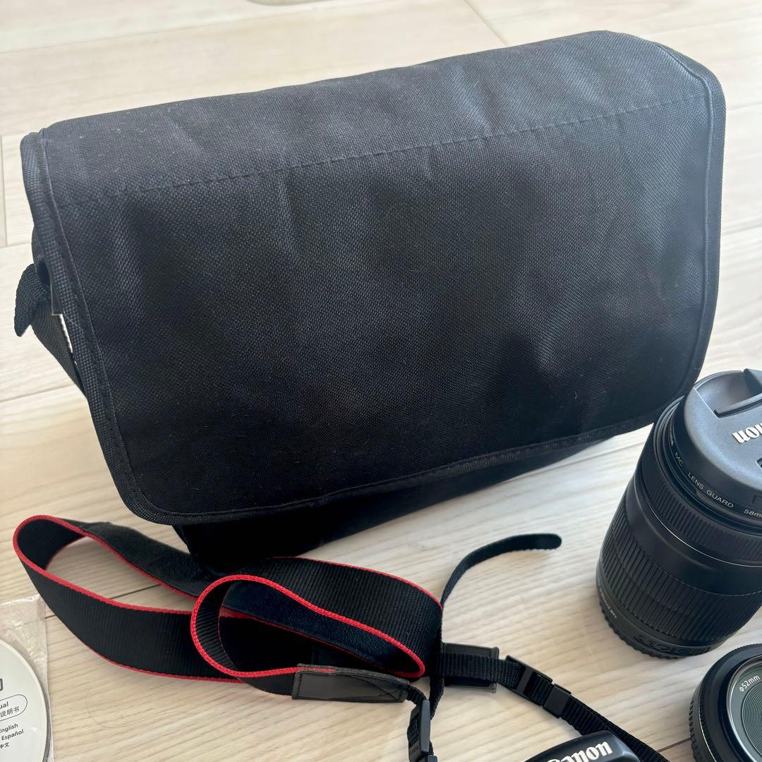 Canon kissx8i セット レンズ×3