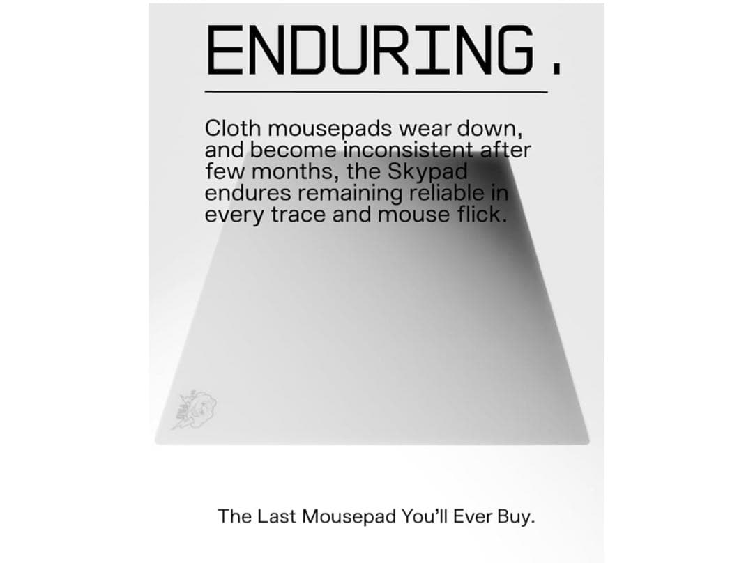 XL ゲーミング マウスパッド クラウド ロゴ付き |プロフェッショナル