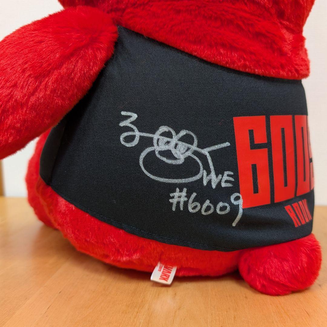 【直筆サイン入り・希少】アルバルク東京 ルーク BIGぬいぐるみ＆グッズ 4点