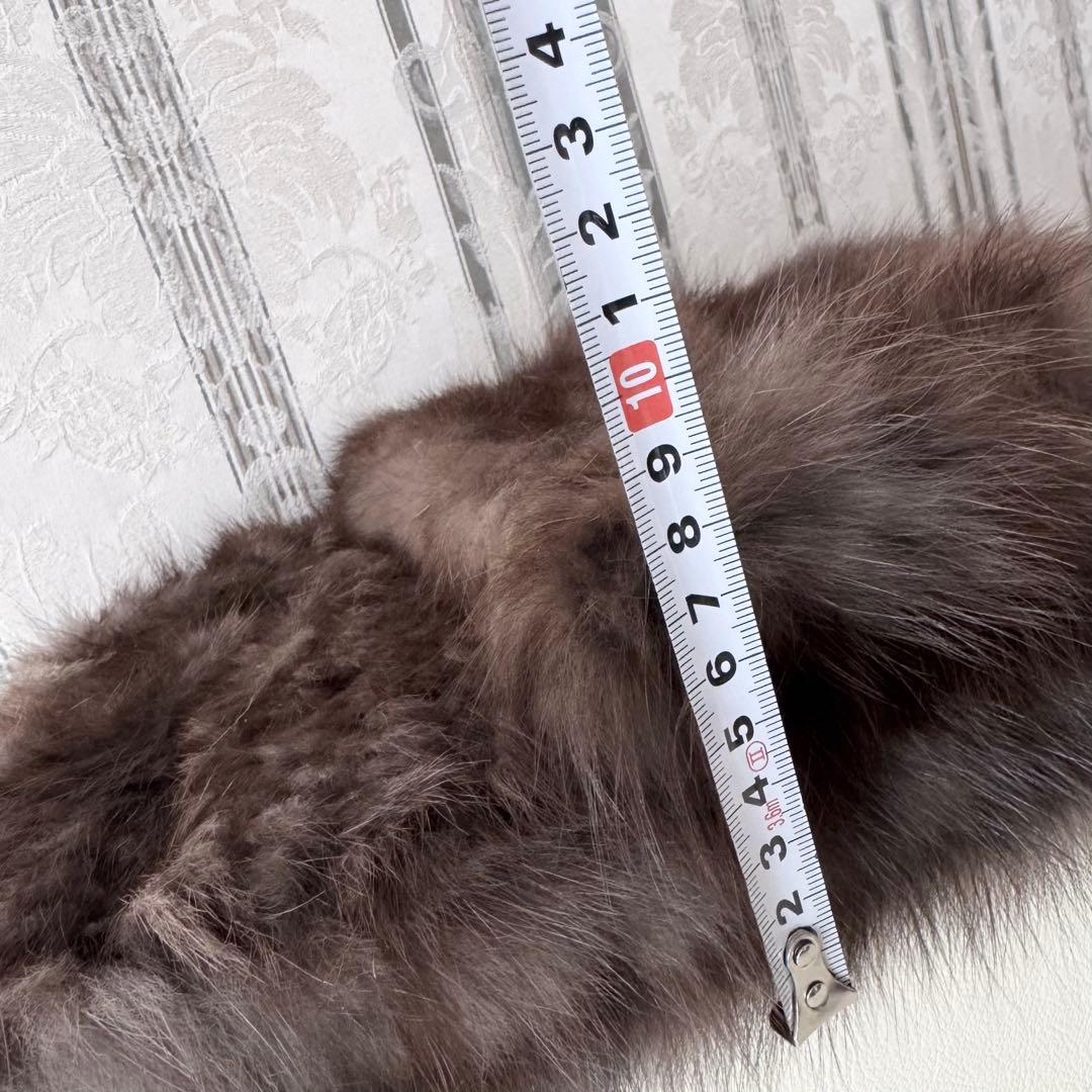 【専用】ロシアンセーブル フルスキンスヌード マフラー 毛皮 ファー