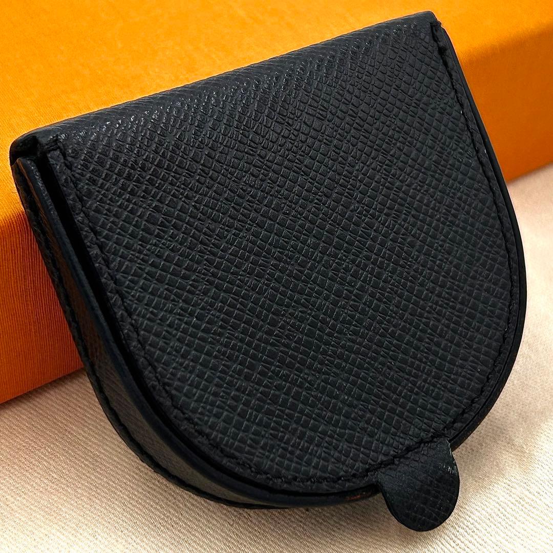 ルイヴィトン タイガ キュベット ケース 小銭入れ メンズ ブラック