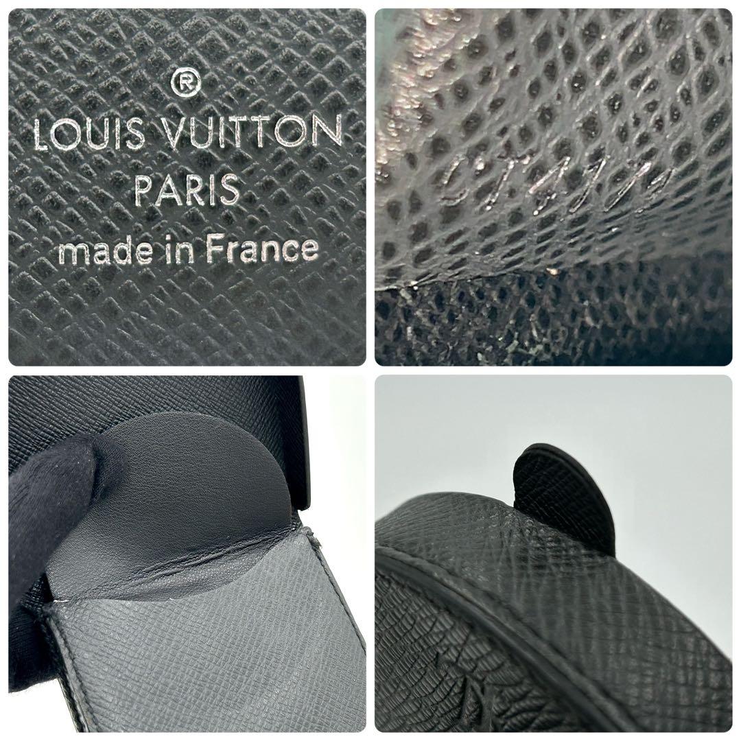 ルイヴィトン タイガ キュベット ケース 小銭入れ メンズ ブラック