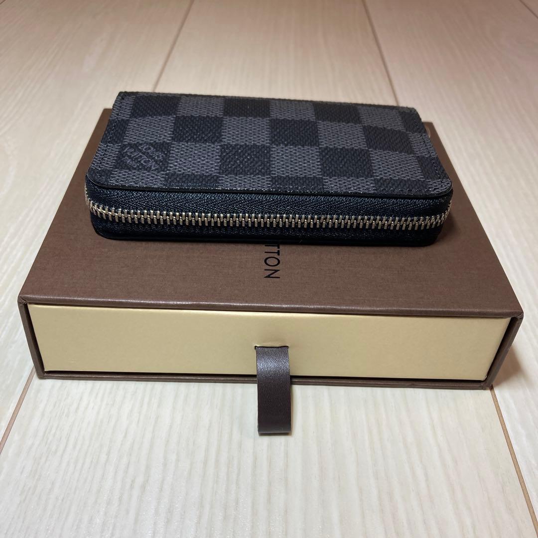 ルイヴィトン ジッピー パース N63076 ダミエグラフィット