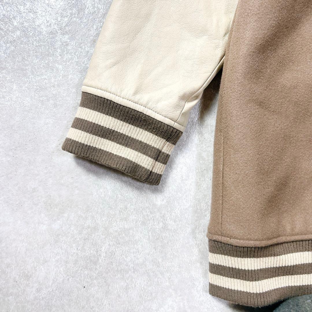 ダーリッチ　darich Dスタジャン　モカ　オーバーサイズ