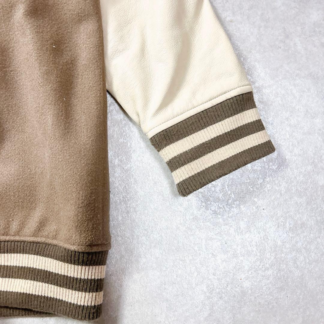 ダーリッチ　darich Dスタジャン　モカ　オーバーサイズ