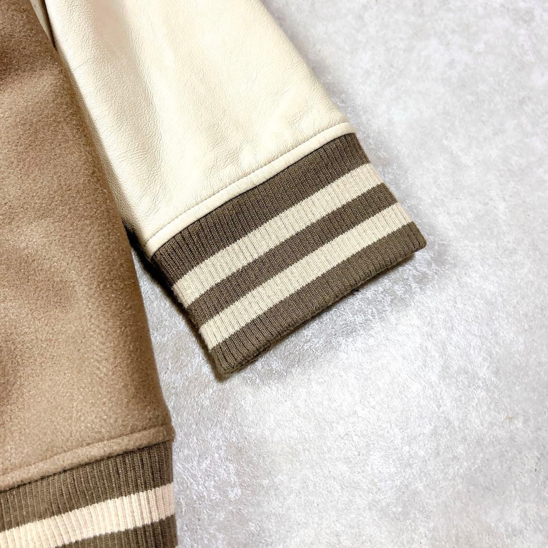 ダーリッチ　darich Dスタジャン　モカ　オーバーサイズ