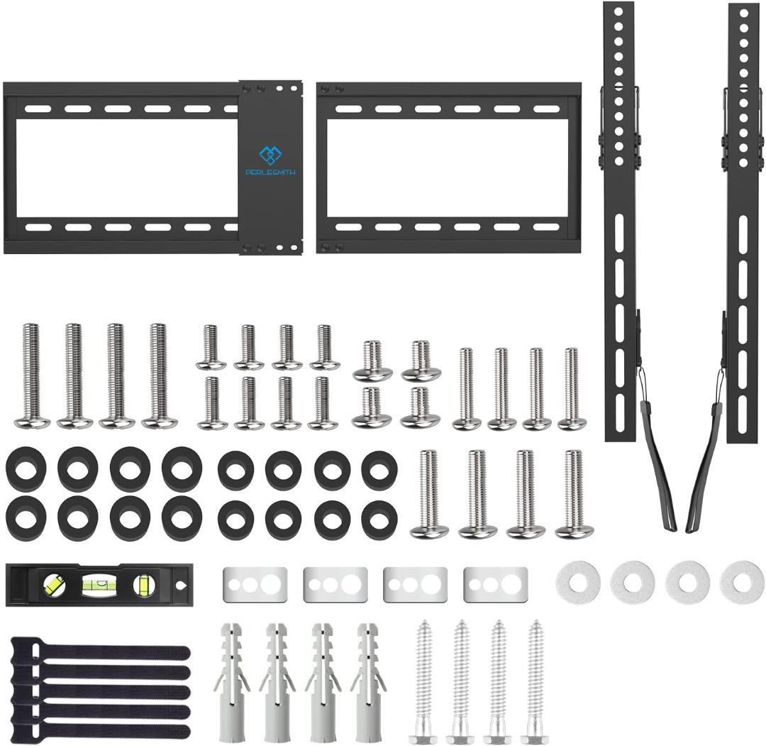 商品壁掛けテレビ金具 32～70インチ対応 耐荷重60kg 下向き角度調節可能