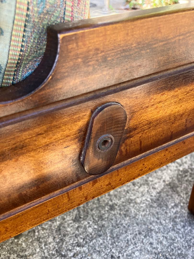 直接引き取り可！オールドカリモク ソファ 1人がけ チェア レトロ家具