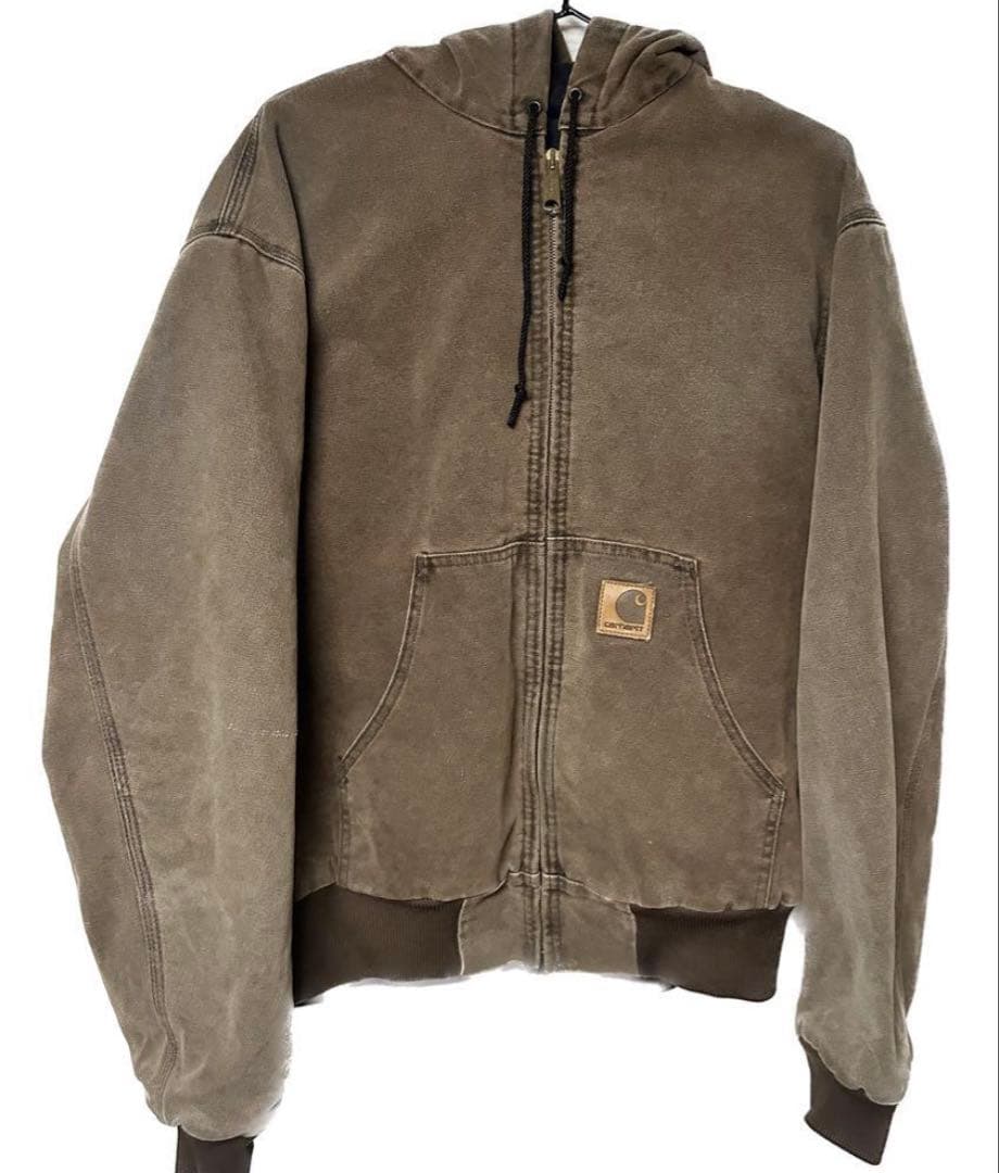 じ*ち様 Carhartt アクティブジャケットパーカー ダック地アメリカUSA